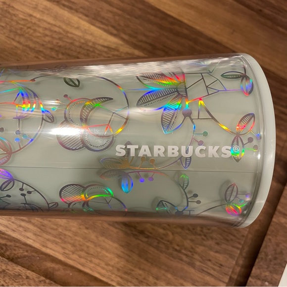 Starbucks Winter Holiday Color Changing Mint Green Venti Tumbler - Picture 4 of 14